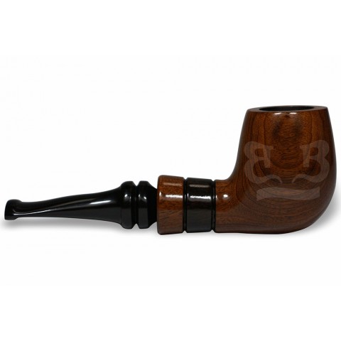 Cachimbo New Rose Reto (Filtro Permanente) Piteira Chifre